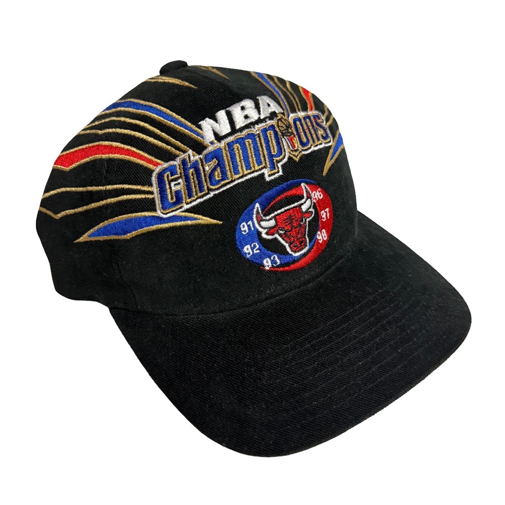 Vintage 1998 Chicago Bulls NBA Champions Starter Locker Room Hat NWT Black OS